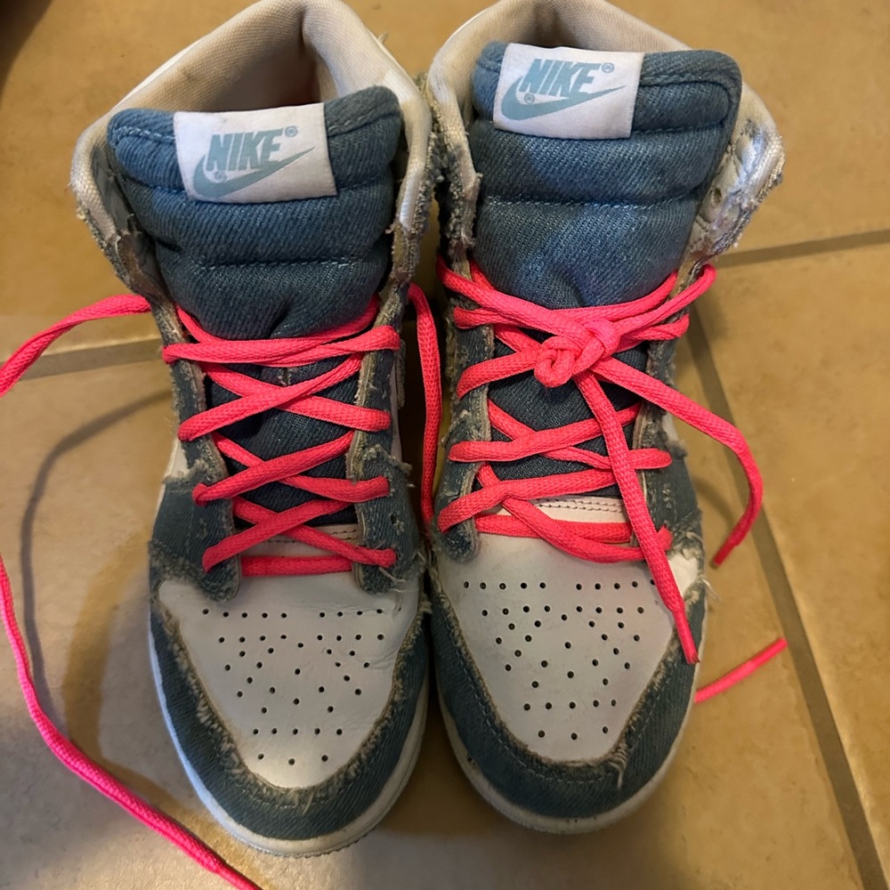 Blue Jean Nikes